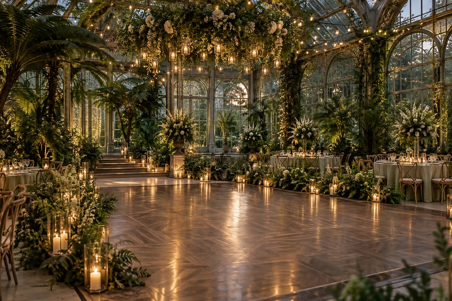 Feier am Abend · Botanical · KI-generiertes Beispielmotiv